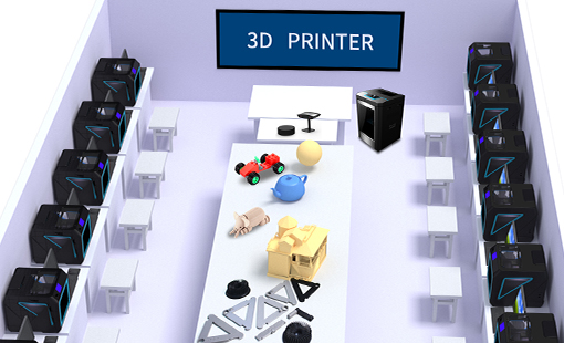 一探访寿光创客空间 9570官方金沙3D打印机云集